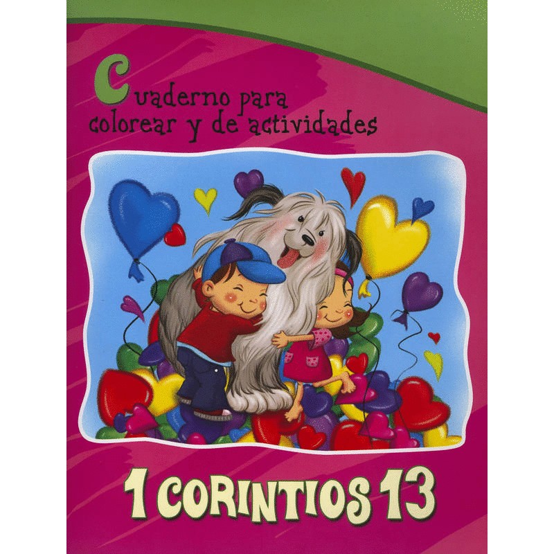 1 CORINTIOS 13. CUADERNO PARA COLOREAR