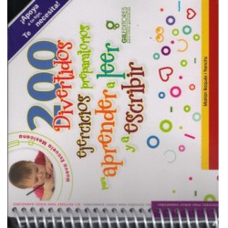 200 DIVERTIDOS EJERCICIOS PREPARATORIOS PARA APRENDER A LEER Y ESCRIBIR