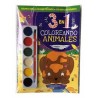 3 EN 1 COLOREANDO ANIMALES