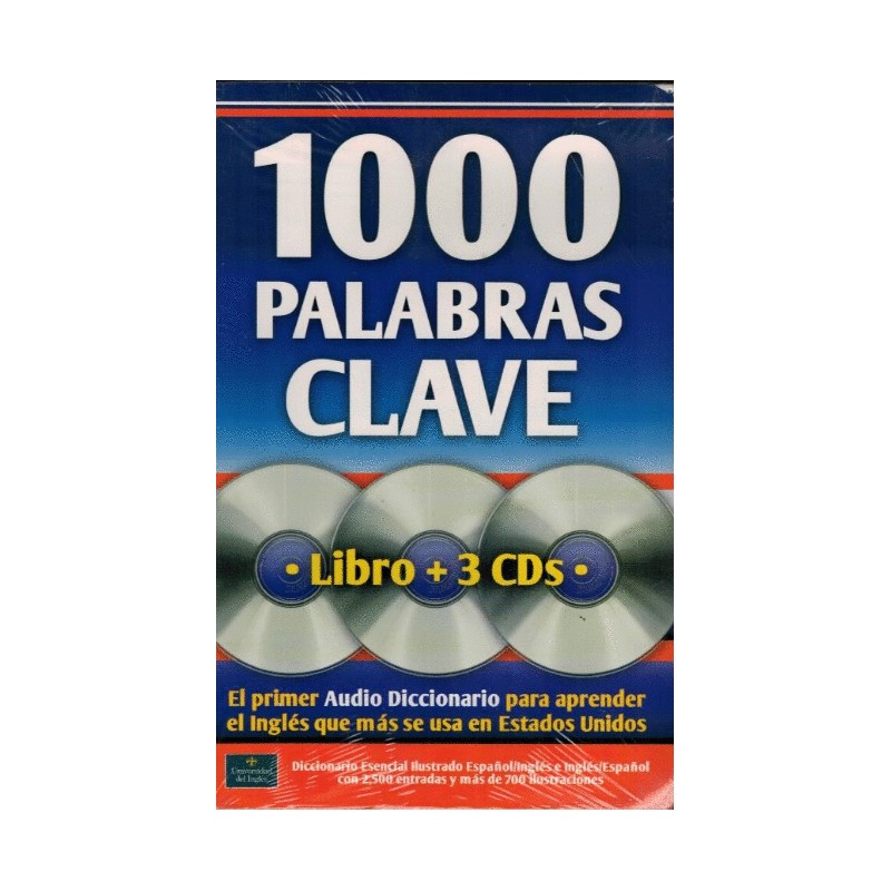 1000 PALABRAS CLAVE (LIBRO Y 3 CDS)