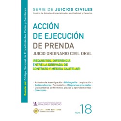 ACCION DE EJECUCION DE PRENDA  2025. N°18