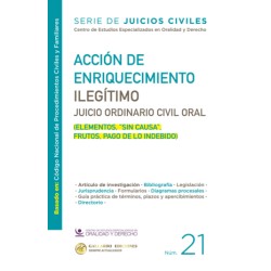 ACCION DE ENRIQUECIMIENTO ILEGITIMO   2025. N°21