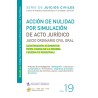 ACCION DE NULIDAD POR SIMULACION DE ACTO JURIDICO  2025. N°19