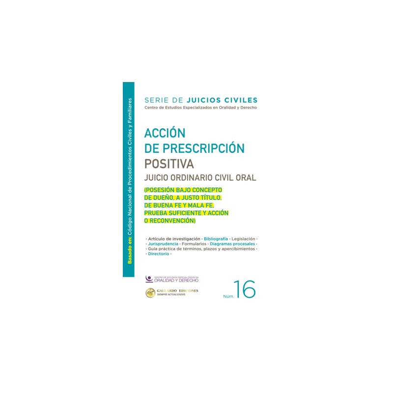 ACCION DE PRESCRIPCION POSITIVA  2025. N°16