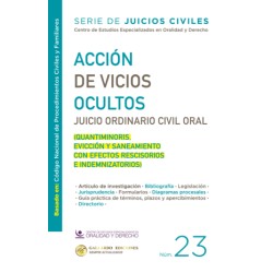 ACCION DE VICIOS OCULTOS  2025. N° 23