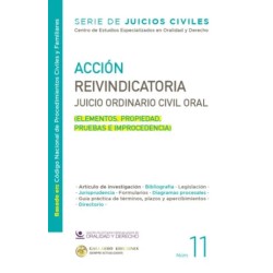 ACCION REIVINDICATORIA JUICIO ORDINARIO CIVIL ORAL