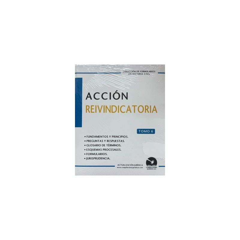 ACCION REIVINDICATORIA   TOMO 6