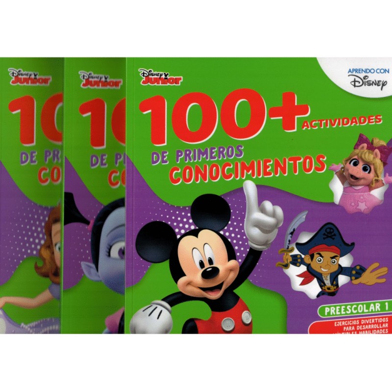 100 + ACTIVIDADES DE PRIMEROS CONOCIMIENTOS  PREESCOLAR 1   PREESCOLAR 2   PREESCOLAR 3