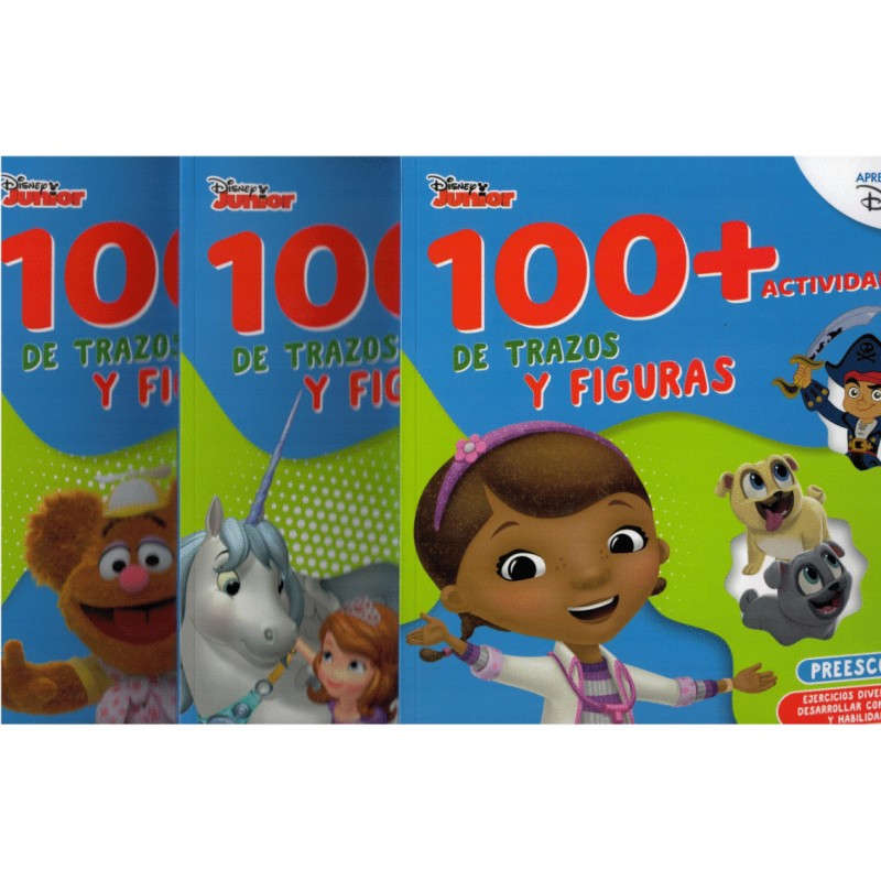 100 + ACTIVIDADES DE TRAZOS Y FIGURAS   PREESCOLAR 1   PREESCOLAR 2  PREESCOLAR 3