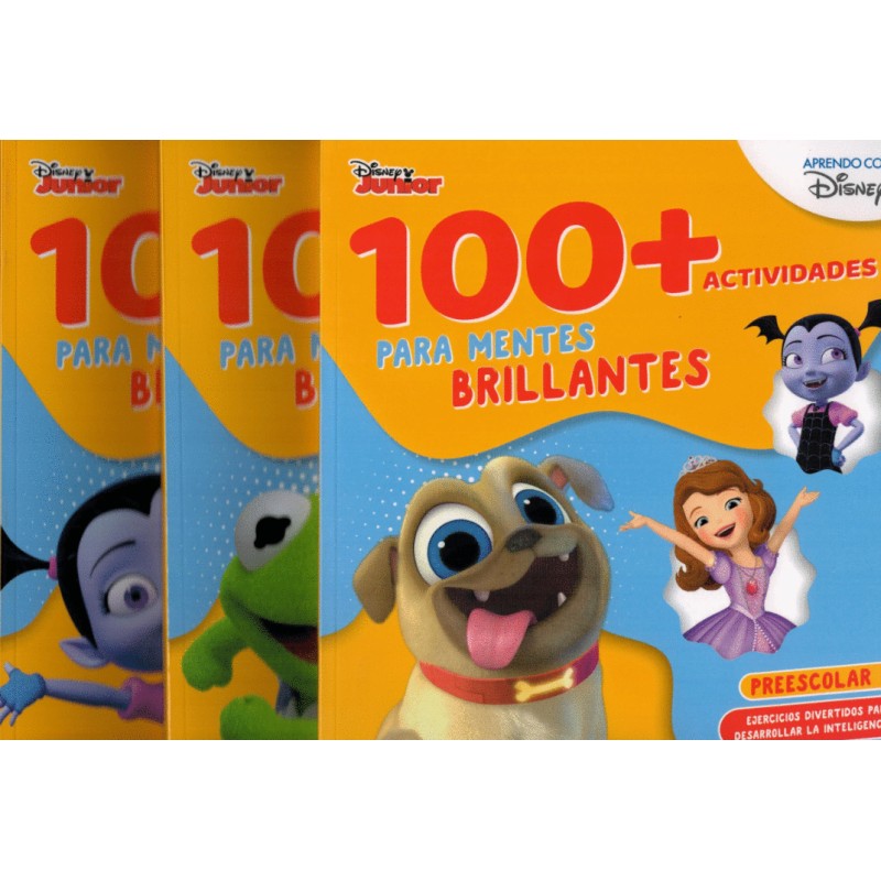 100 + ACTIVIDADES PARA MENTES BRILLANTES   PREESCOLAR 1   PREESCOLAR 2   PREESCOLAR 3