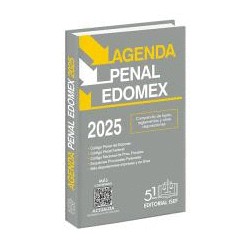 AGENDA PENAL DEL ESTADO DE MEXICO 2025. COMPENDIO DE LEYES REGLAMENTOS Y OTRAS DISPOSICIONES CONEXAS SOBRE LA MATERIA
