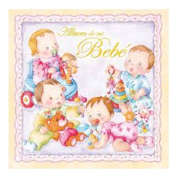 ALBUM DE MI BEBE (AMARILLO)