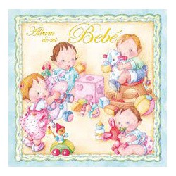 ALBUM DE MI BEBE (AZUL)