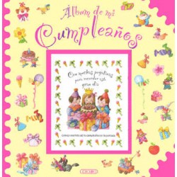 ALBUM DE MI CUMPLEAÑOS ROSA (PASTA DURA)