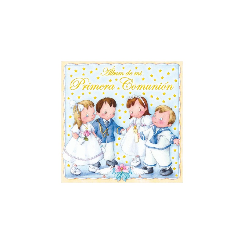 ALBUM DE MI PRIMERA COMUNION (AMARILLO)