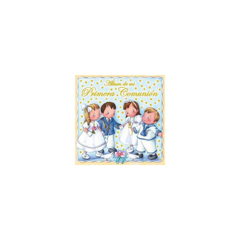 ALBUM DE MI PRIMERA COMUNION (AZUL)