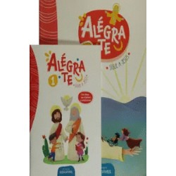 ALEGRATE 1 SIGUE A JESUS PRIMARIA. LIBRO DEL ALUMNO + MI LIBRO DE CANTOS Y ORACIONES