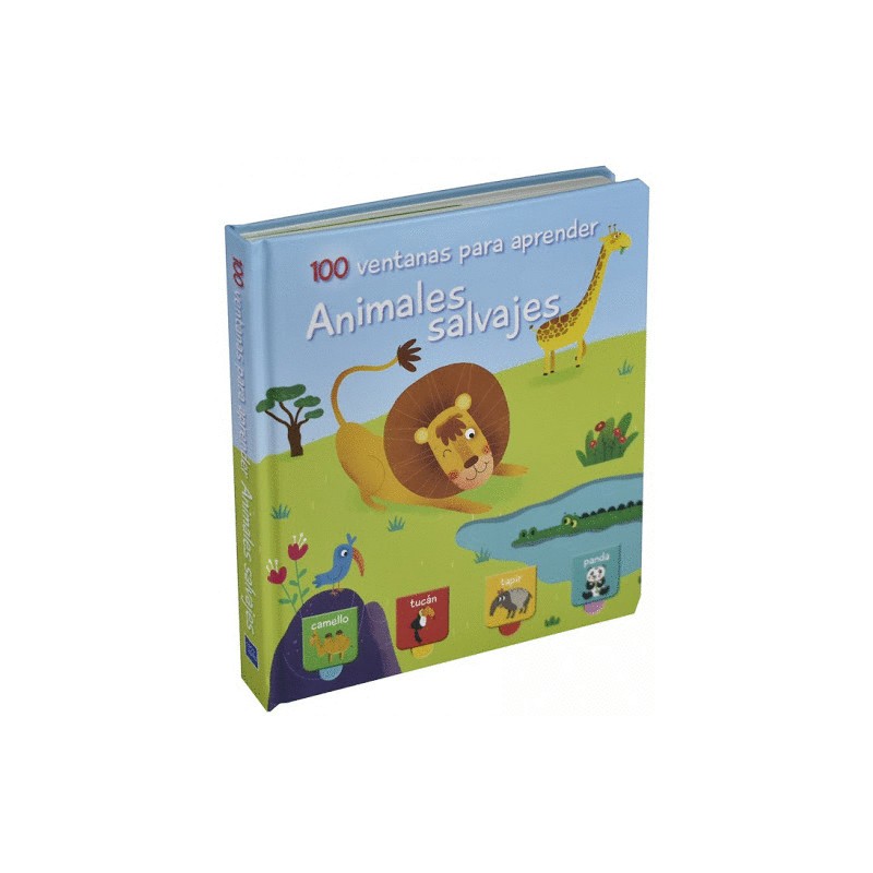 100 VENTANAS PARA APRENDER ANIMALES SALVAJES