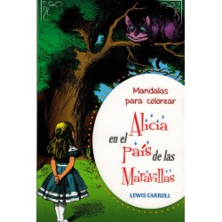ALICIA EN EL PAIS DE LAS MARAVILLAS MANDALAS PARA COLOREAR