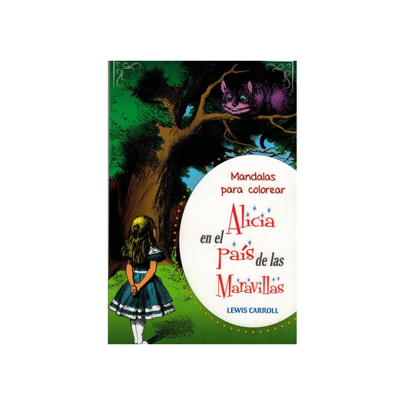 ALICIA EN EL PAIS DE LAS MARAVILLAS MANDALAS PARA COLOREAR