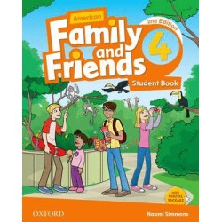 AMERICAN FAMILY AND FRIENDS 4 STUDENT BOOK WHITH DIGITAL PACKAGE