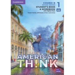AMERICAN THINK 1B STUDENTS BOOK AND WORKBOOK WITH DIGITAL PACK COMBO