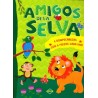 AMIGOS DE LA SELVA (PASTA DURA 4 ROMPECABEZAS)