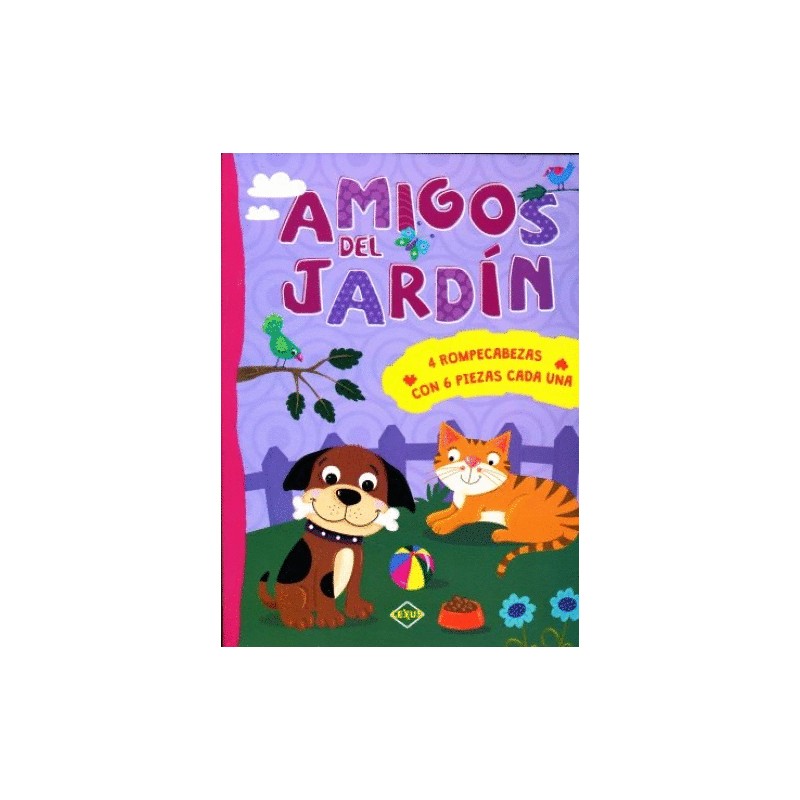 AMIGOS DEL JARDIN (PASTA DURA 4 ROMPECABEZAS)