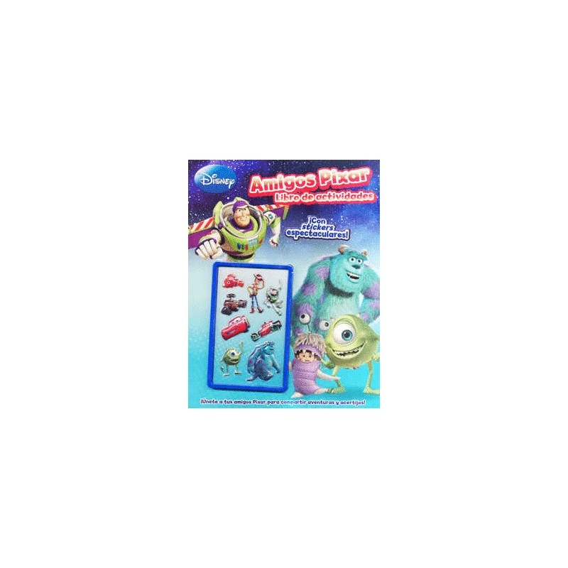 AMIGOS PIXAR LIBRO DE ACTIVIDADES